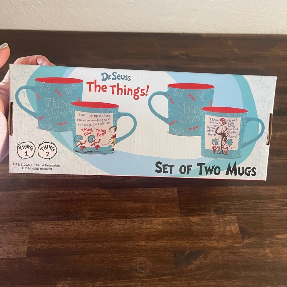 New Dr Seuss Collectors mugs or children’s mugs brand‎ new in box ❤️💙